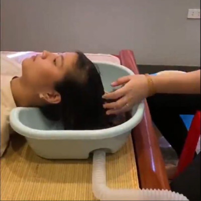 Chậu Gội Đầu Tại Giường Tại Nhà Cho Em Bé, Người Lớn Tuổi, Bệnh Nhân - Giao Màu Ngẫu Nhiên