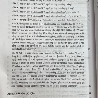 500 Câu hỏi và tình huống giải quyết các vướng mắc tranh chấp lao động