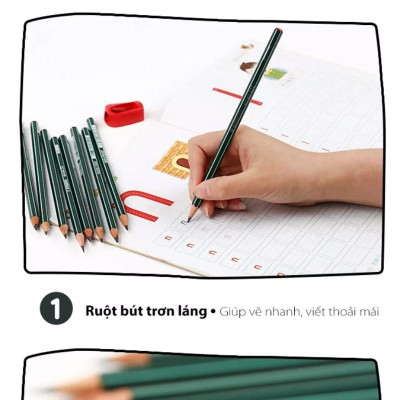 Bút chì gỗ STABILO PC282-2H-Othello graphic pencil, 2H