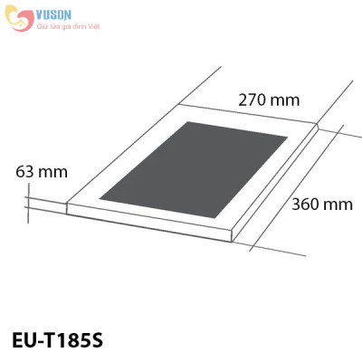Bếp Từ Eurosun EU-T185S - Hàng chính hãng