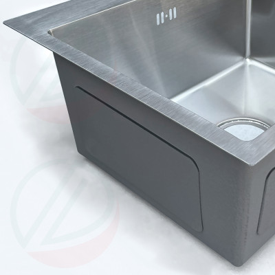 COMBO Chậu Rửa Chén Bát 2 Hộc Đa Năng Dài 82cm x Rộng 45cm Có Chân Cao 81cm - Chậu có khay dao, thớt tiện lợi