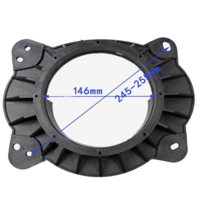 Vòng đệm loa/ Dưỡng loa bầu dục đường kính 16cm cho Ford, Subaru Vios đế loa cánh ovan dòng xe Toyota, ford, lexus