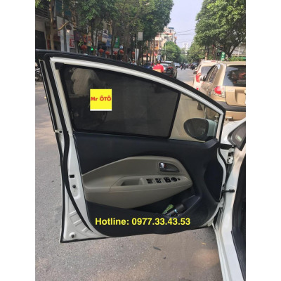 RÈM CHE NẮNG NAM CHÂM CHO XE KIA RIO SEDAN.