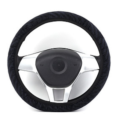 Bọc Vô Lăng Nhung Mềm Mại Lấp Lánh Thời Trang Phong Cách CIND - Nhập Khẩu Chính Hãng