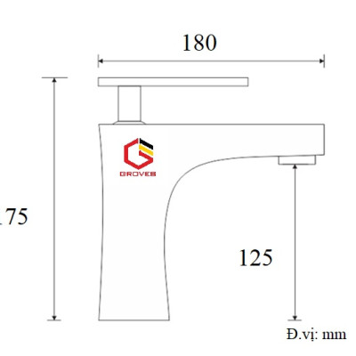 Vòi rửa mặt GR701B