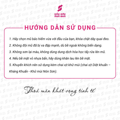 Mũ bảo hiểm lỗ thông gió phiên bản mới NÓN SƠN chính hãng MP-ĐN092