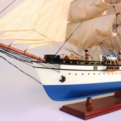 Thuyền buồm trang trí (Gorch Fock - Thân 60cm)