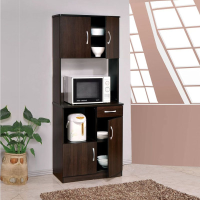 Tủ nhà bếp bằng gỗ cho gia đình thiết kế tiện dụng SMLIFE Damsay