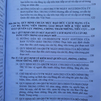 Sách Quy Định Thi Hành Điều Lệ Đảng năm 2025 - V2536D
