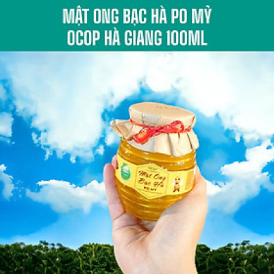MẬT ONG BẠC HÀ CHÍNH HÃNG PO MỶ OCOP HÀ GIANG, MẬT ONG BẠC HÀ NGUYÊN CHẤT HÀ GIANG