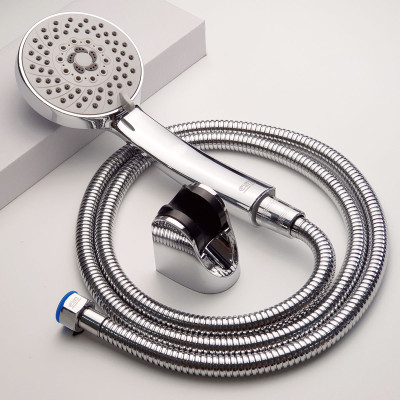 Bộ tay dây sen cao cấp 5 chế độ chảy chất liệu nhựa ABS mạ Chrome Eurolife EL-123SH