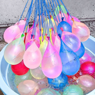 Bịch 111 Bong Bóng Nước Happy Baby Balloons Cho Trẻ Em Vui Chơi, Tiệc Tùng, Party, Sự Kiện