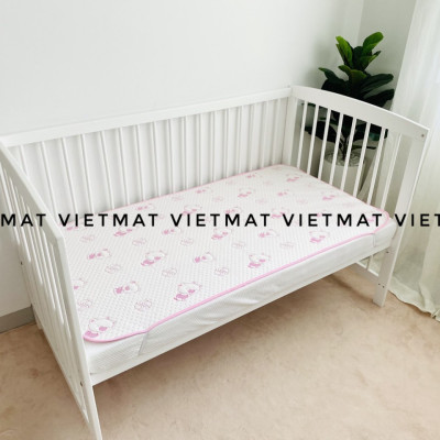 Tấm Lót Chống Thấm VIETMAT Màu Hồng (Size 80 x 120 cm)