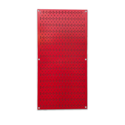 Bảng treo dụng cụ SMLIFE Pegboard đứng 80×40 – Đỏ