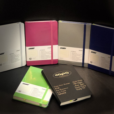 Gift Set Lamy Notebook A5 Softcover White + Lamy Al-Star Bronze - GSNAl0021