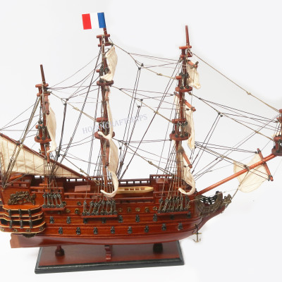 Mô hình thuyền buồm cổ Soleil Royal (dài 60cm)
