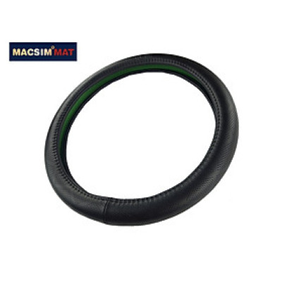 Bọc vô lăng cao cấp Macsim mã L632L size 39cm chất liệu da thật- Khâu tay thủ công