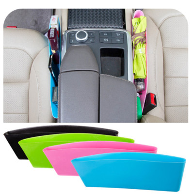 Hộp đựng chứa đồ nhét khe ghế ô tô 206112 1 (Đen)