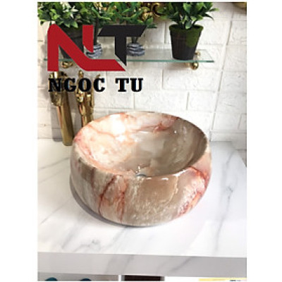 CHẬU RỬA MẶT, LAVABO ĐẶT BÀN NGỌC BÍCH NHẬP KHẨU CAO CẤP CHÍNH HÃNG GROVES NT1