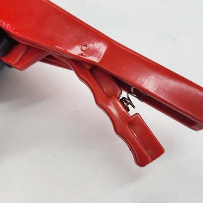 Van bướm mặt bích tay gạt phi 63, 90, 110, 125, 160, 200 Eurolife EL-VB (xám đỏ)