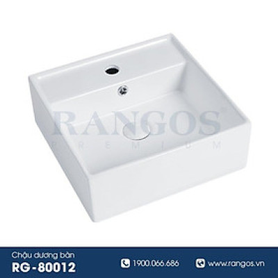 CHẬU RỬA LAVABO ĐẶT BÀN RANGOS RG-80015