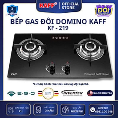 Bếp ga đôi KAFF KF-219 - Hàng chính hãng