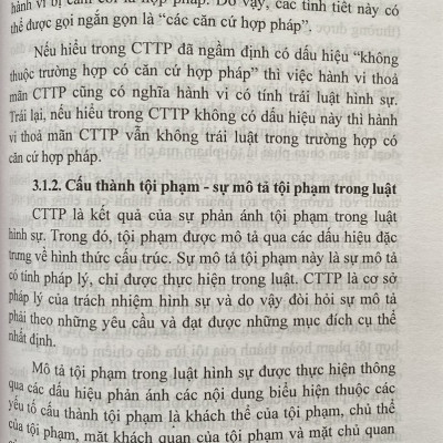 Tội Phạm và Cấu Thành Tội Phạm 