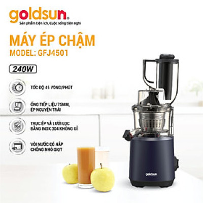 Máy ép chậm Goldsun GFJ4501 Hàng chính hãng - Bảo hành 12 tháng