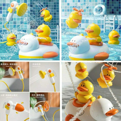 Vòi sen tắm phun nước tự động hình chú vịt dễ thương siêu tiện dụng cho bé - Hàng Nhập Khẩu