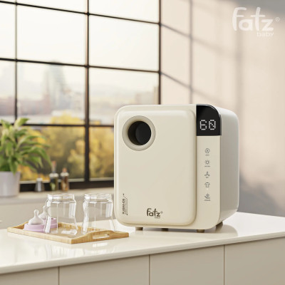 Máy tiệt trùng sấy khô UVC-LED công nghệ Nano Plasma Ion Fatz Baby PLASMAX 1 – FB4725ZH Hàng Chính Hãng