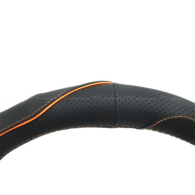 Bọc Vô Lăng CIND K003 Size M Màu Đen Cam