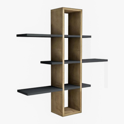 Kệ trang trí gỗ kiểu dáng nhỏ gọn SMLIFE Wentworth