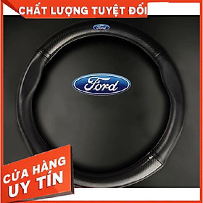 Bọc vô lăng carbon xe FORD: Ecosport, Escape, Everest, Ranger, Focus, Transit, Fiesta