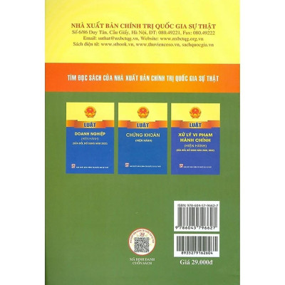 Sách - Luật Phí Và Lệ Phí (Hiện Hành) - NXB Chính Trị Quốc Gia