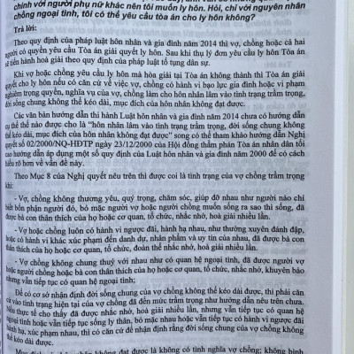 Luật Hôn nhân và gia đình - Luật phòng, chống bạo lực gia đình và 166 tình huống giải đáp pháp luật về hôn nhân gia đình 