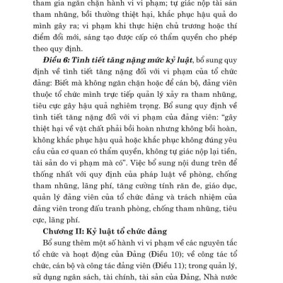 Hỏi - đáp về xử lý vi phạm kỷ luật của Đảng (bản in 2024)
