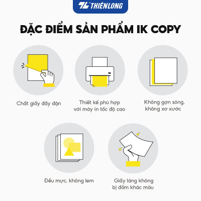 Combo 10 Ream Giấy Flexoffice A4 70 gsm - IK COPY PP-02 (500 TỜ/REAM) Tiện lợi hơn