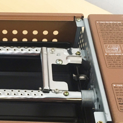 Bếp nướng ga hồng ngoại Namilux NA-24N đốt cháy ga hoàn toàn, không ám mùi ga - Hàng chính hãng