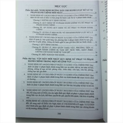 Sách Hướng Dẫn Thi Hành Luật Xử Lý Vi Phạm Hành Chính, Pháp Lệnh Xử Phạt Vi Phạm Hành Chính Đối Với Hành Vi Cản Trở Hoạt Động Tố Tụng - V2210D