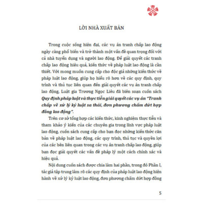 Quy định pháp luật và thực tiễn giải quyết các vụ án "Tranh chấp về xử lý kỷ luật sa thải, đơn phương chấm dứt hợp đồng lao động"