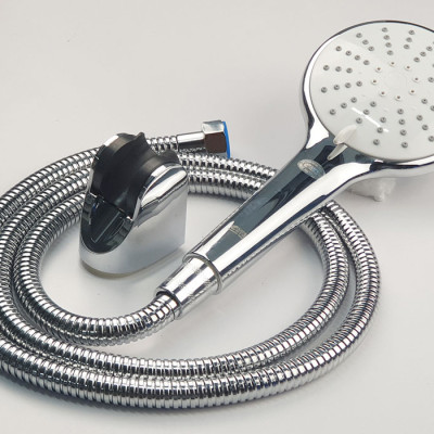 Bộ tay dây sen 3 chế độ chảy chất liệu nhựa ABS mạ Chrome bóng sáng Eurolife EL-200SH