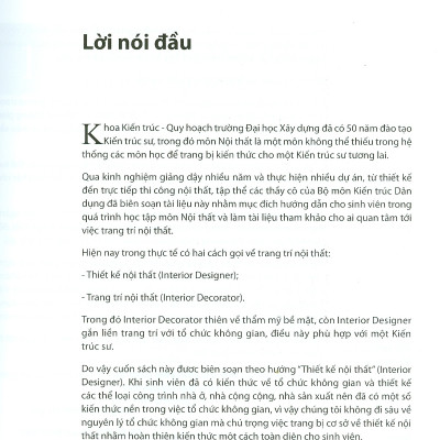 Nội Thất Và Thiết Kế Nội Thất 1 (bc)