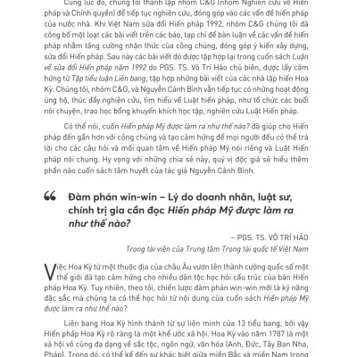 Hiến Pháp Mỹ Được Làm Ra Như Thế Nào?