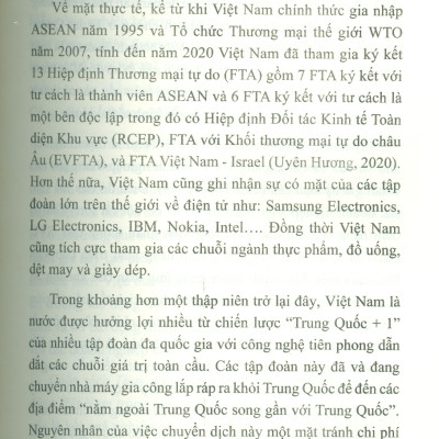 Thay Đổi Cơ Cấu Việc Làm Và Thu Nhập Của Lao Động Việt Nam Trong Bối Cảnh Tham Gia Vào Chuỗi Giá Trị Toàn Cầu (Sách chuyên khảo) - TS. Phạm Minh Thái (Chủ biên)