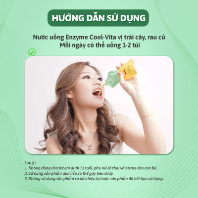Combo Bộ 2 Hộp Collagen Uống Trẻ Hóa Sáng Da & 2 Hộp Enzyme Chiết Xuất Từ Trái Cây và Rau Củ Hỗ Trợ Tiêu Hoá, Thanh Lọc Cơ Thể Coolvita (4 Hộp)