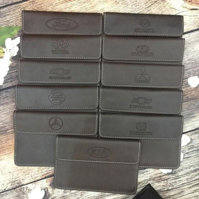 Ví đựng giấy tờ xe ô tô Honda Da Cao Cấp, Ví da đựng giấy tờ xe ô tô