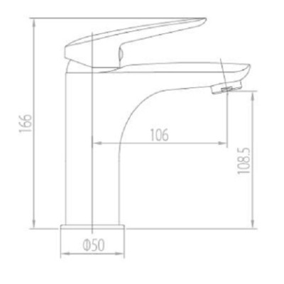 Vòi lavabo nóng lạnh ATMOR AT91263-3 (HÀNG CHÍNH HÃNG)