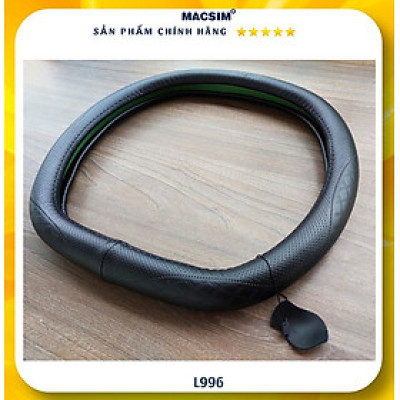Bọc vô lăng cao cấp Macsim mã DDcut L996 chất liệu da thật - Khâu tay 100%