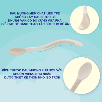 Muỗng mềm ăn dặm RICHELL TLI | Baby