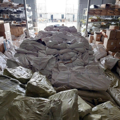 Thảm 2 lớp (sd3) dạng lưới lục giác cho Hyundai Custin màu ghi  bề mặt cao su siêu sạch nhãn hiệu Macsim